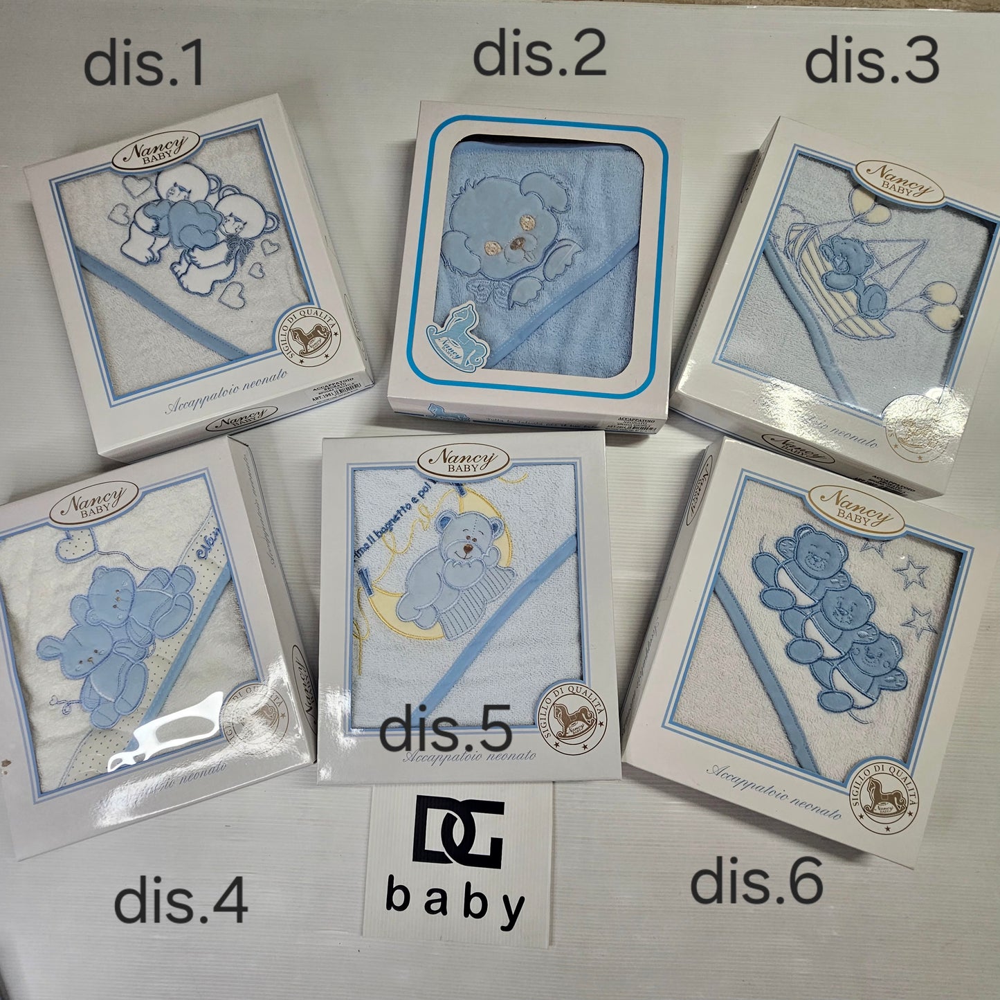 accappatoio triangolo BOY