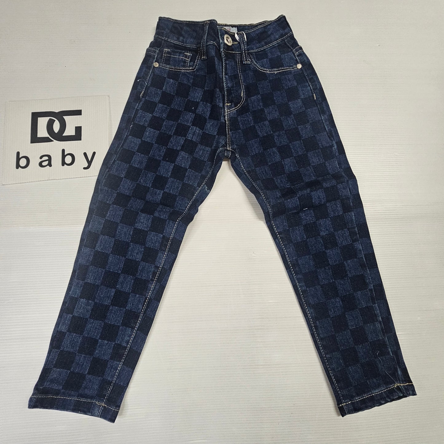 pantalone jeans QUADRI GIRL