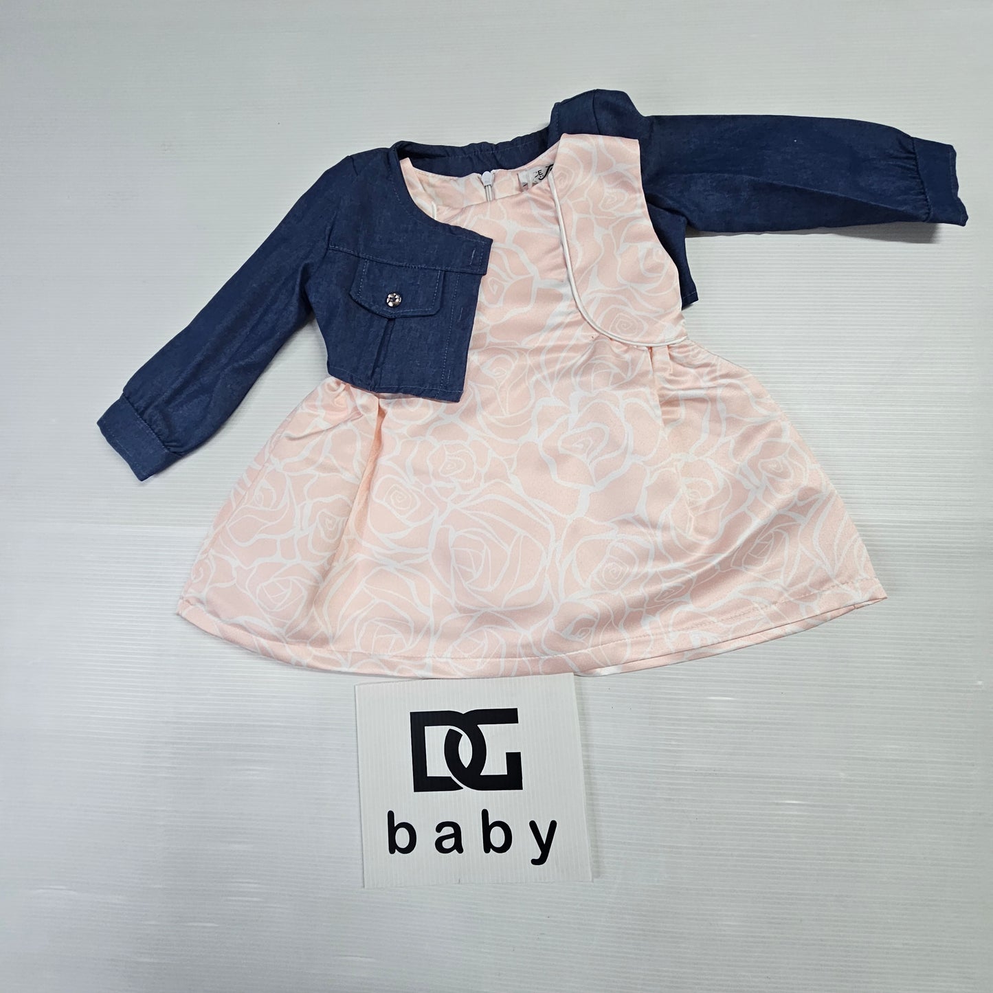 👗 Vestito Bambina Rose Denim