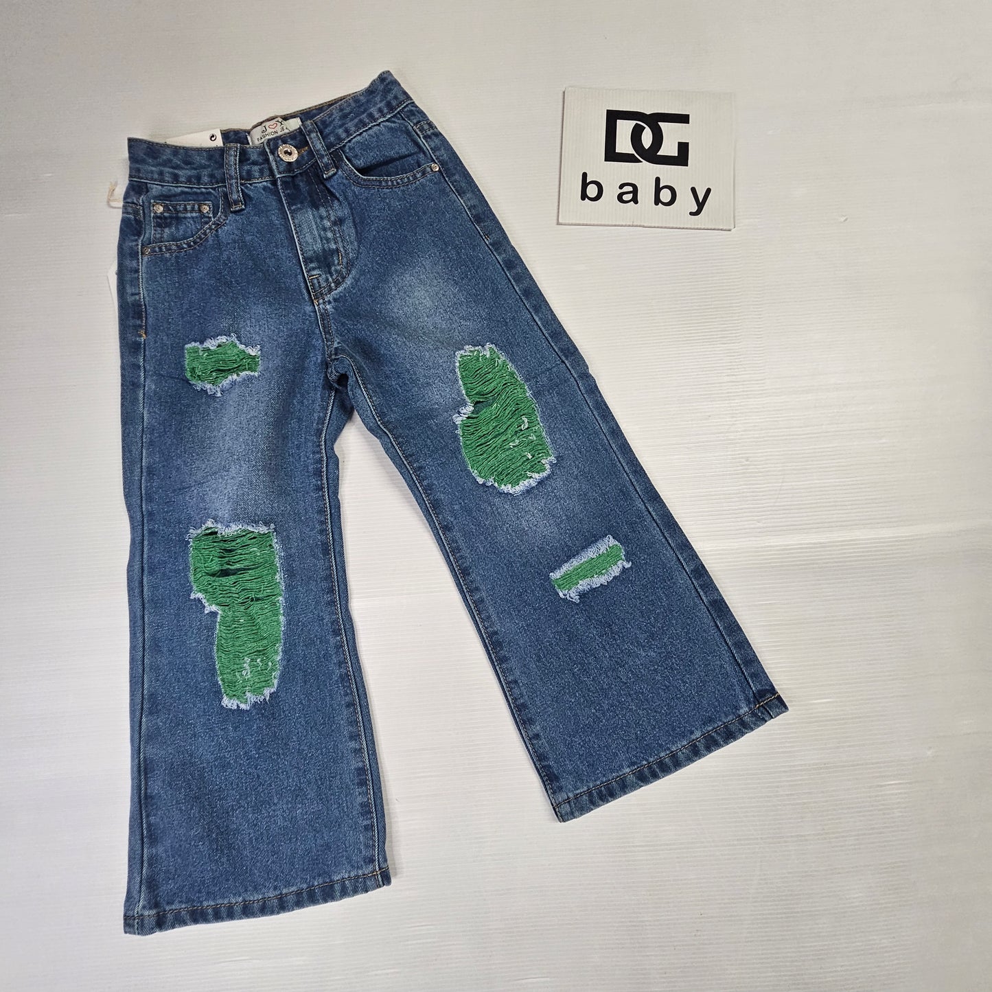 πβ¨ Jeans Bambina Fashion Strappi