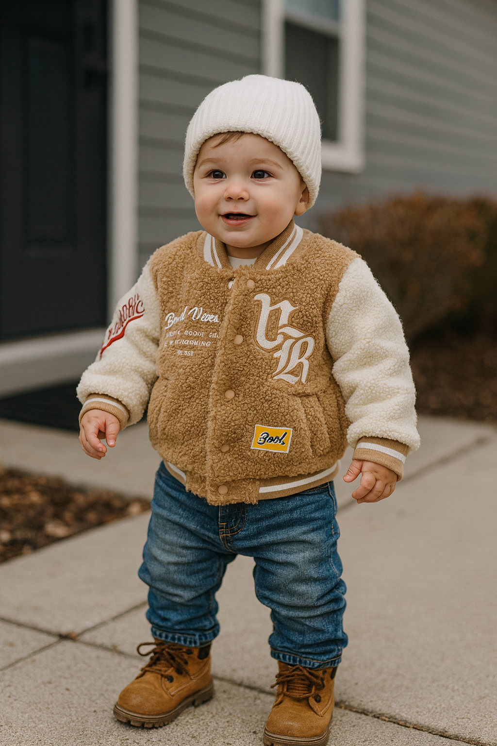 giubbotto COLLEGE TEDDY NEO