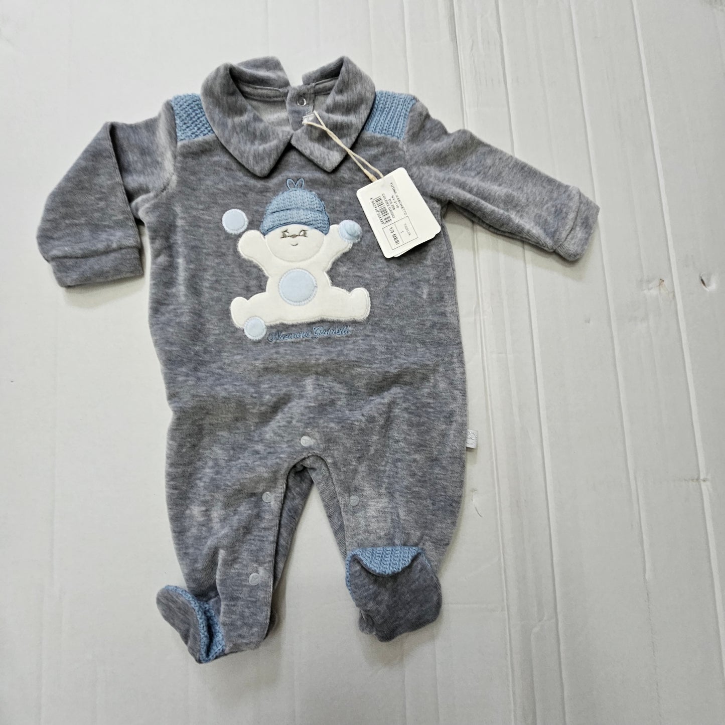 tutina neonato 2110/208 ciniglia