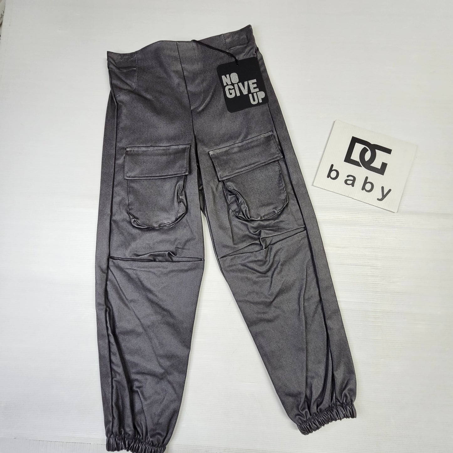 pantalone NO GIVE UP GREY CARGO