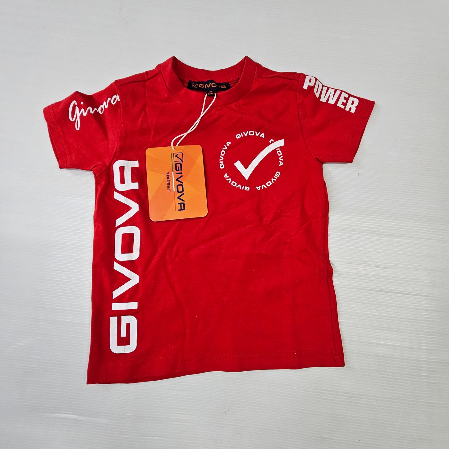 maglietta bimbo GIVOVA RED