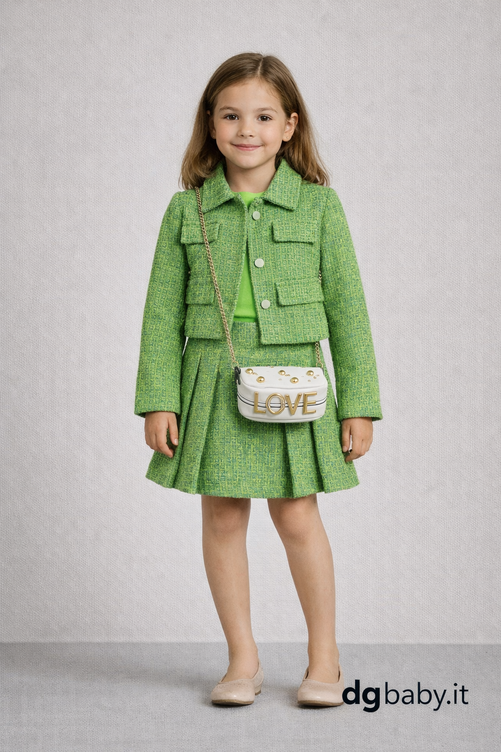 Mini bag glamour con catena per bimba β¨π