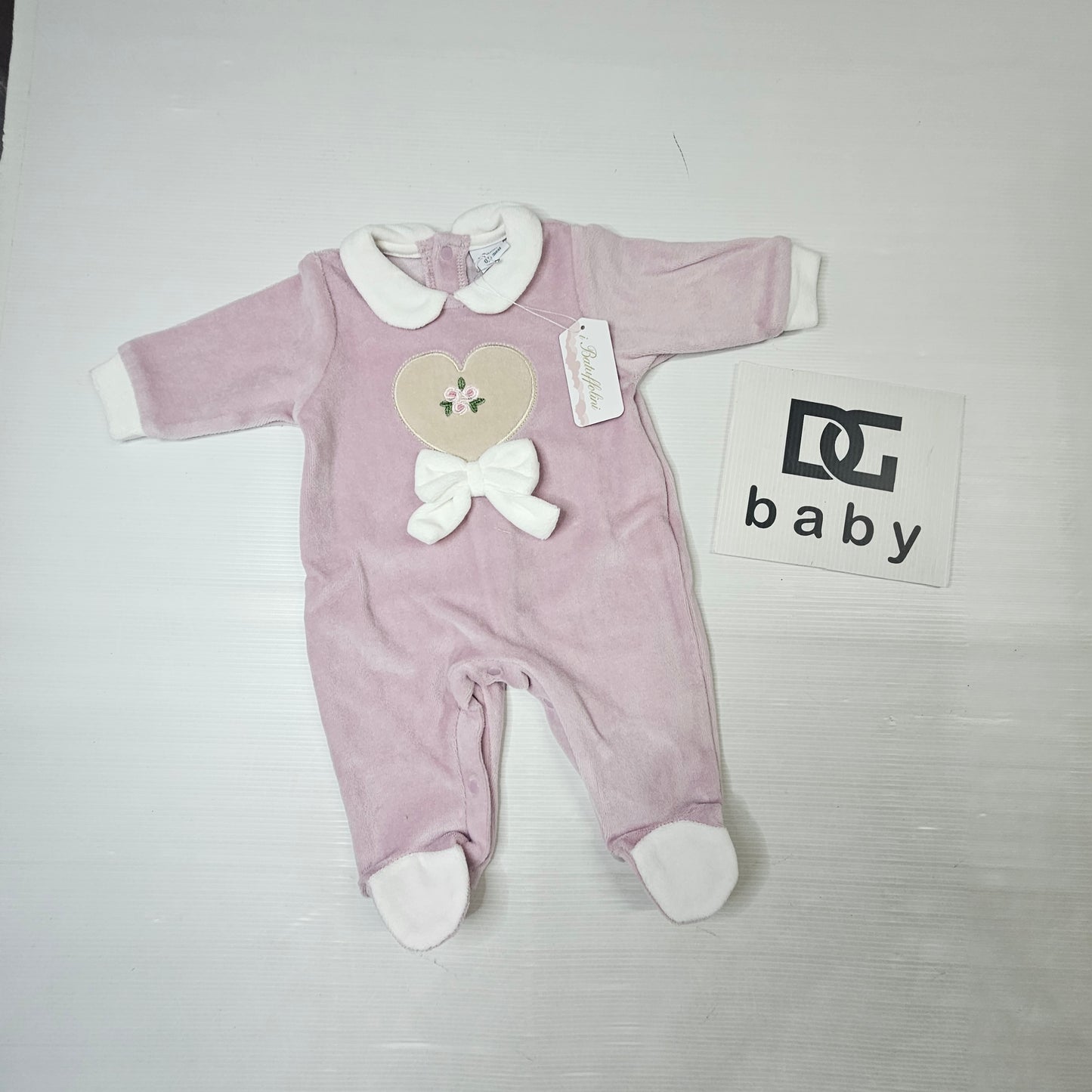 Tutina in Ciniglia Neonata CP5482F