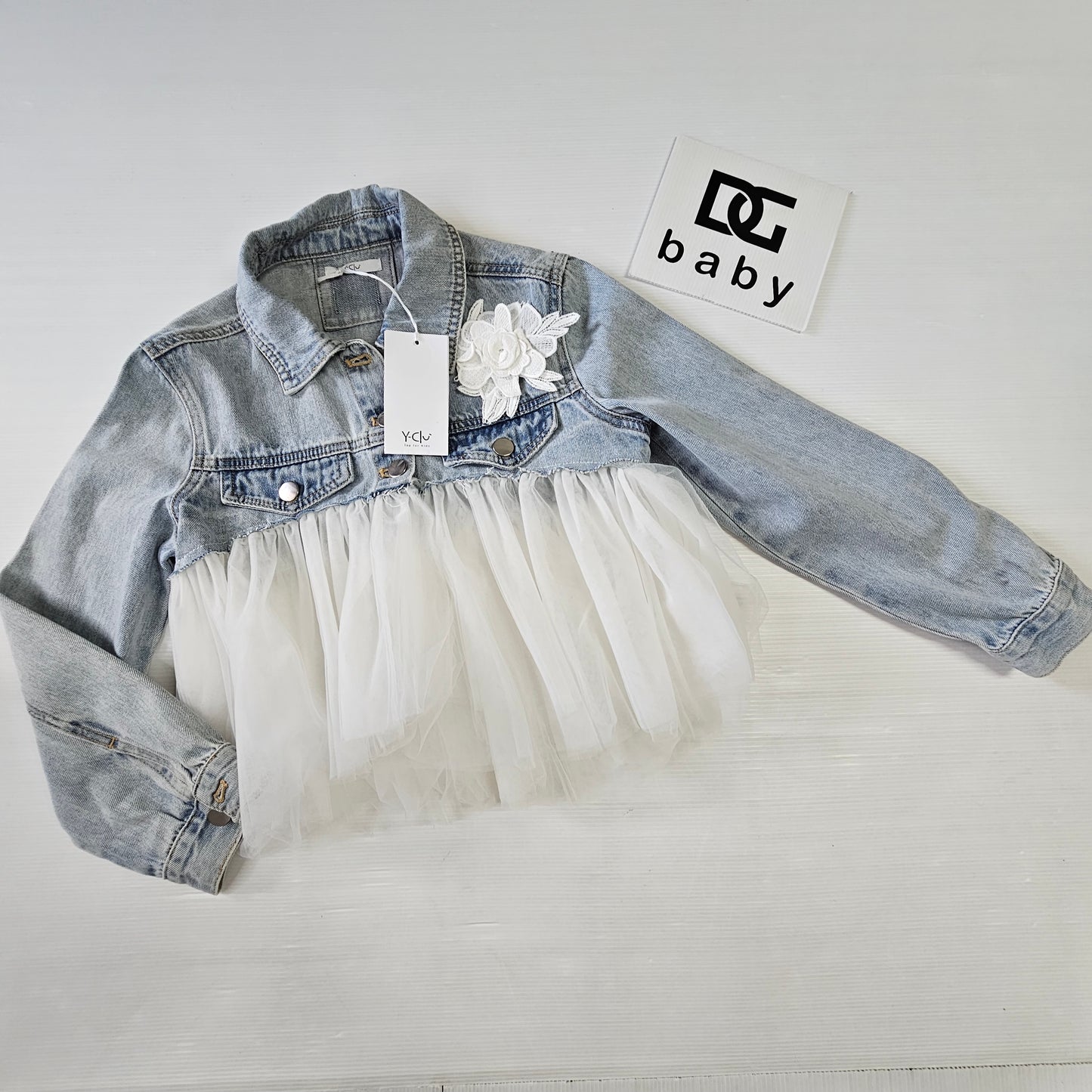 giubbino jeans Y21023