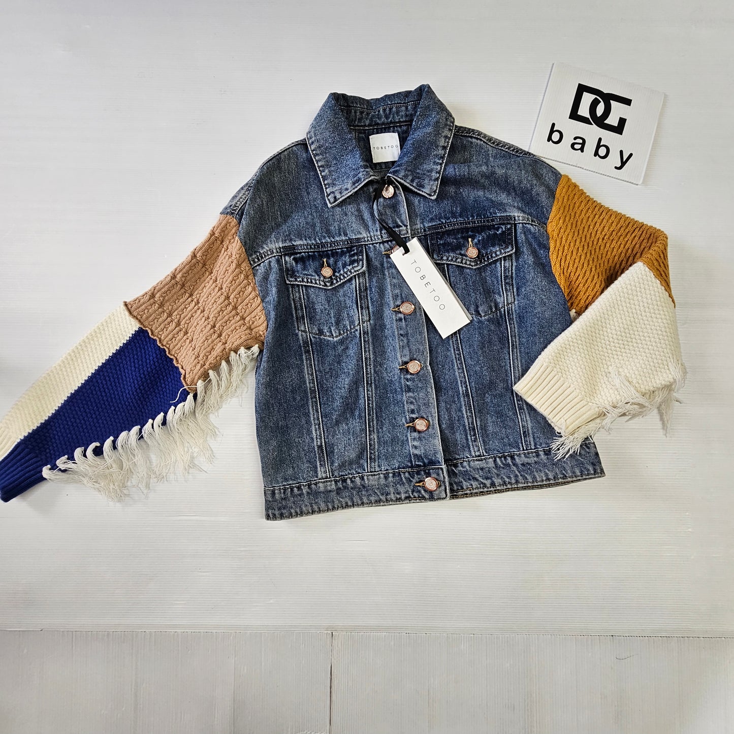 giubbino jeans ragazza 408 TOO