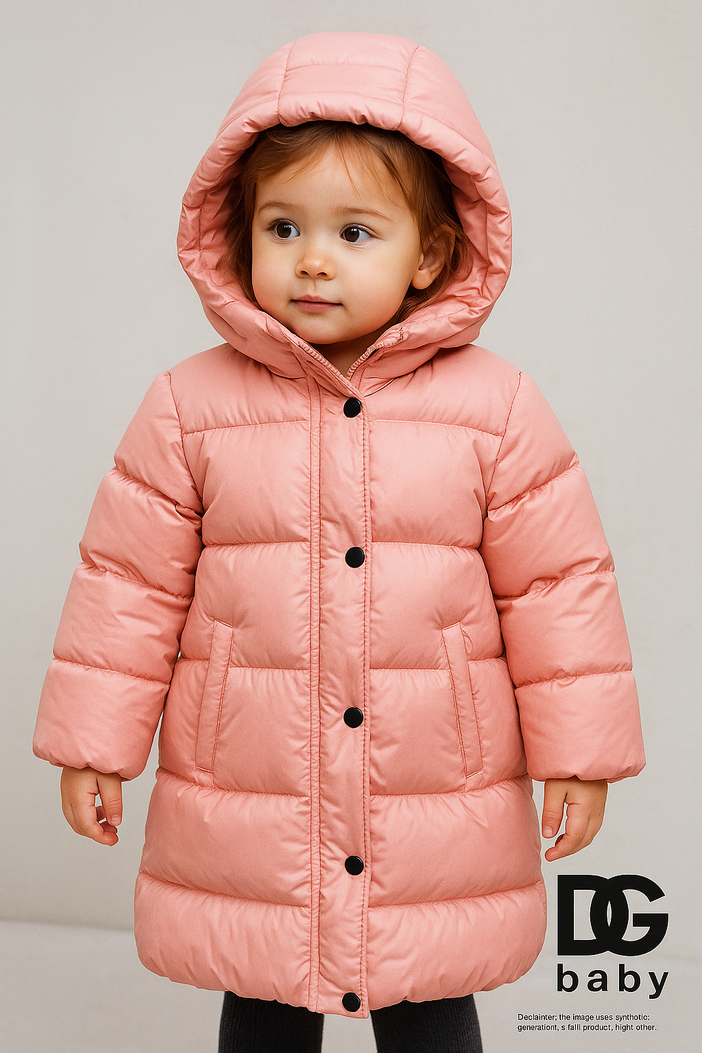 🌸 Parka “Rosa Soffice” imbottito