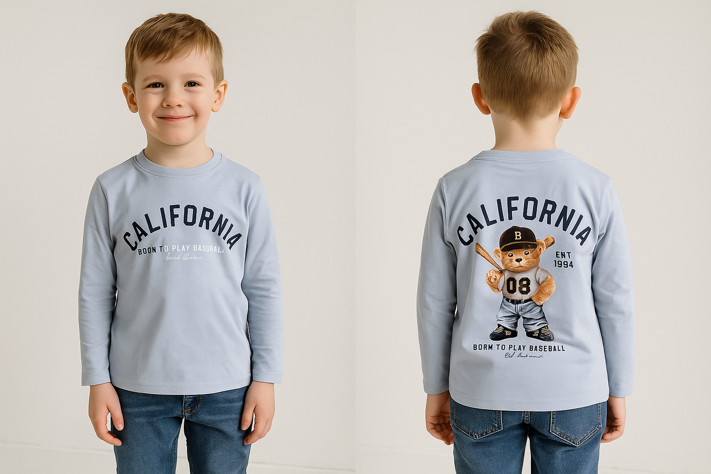 T-shirt “California Baseball” ⚾🇺🇸