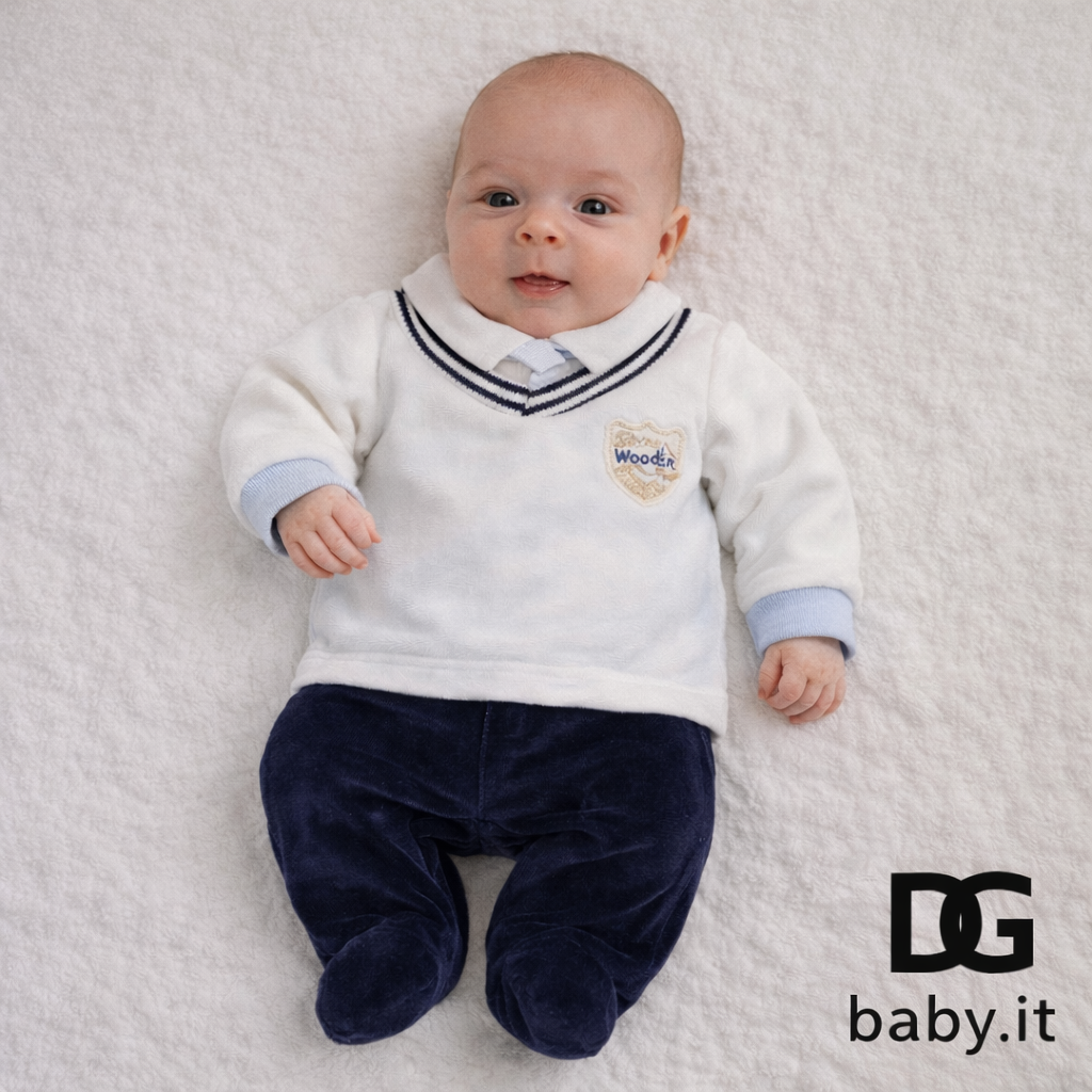 🍼 Completo ciniglia “Silver Wood” – La Margherita – Art. 37074