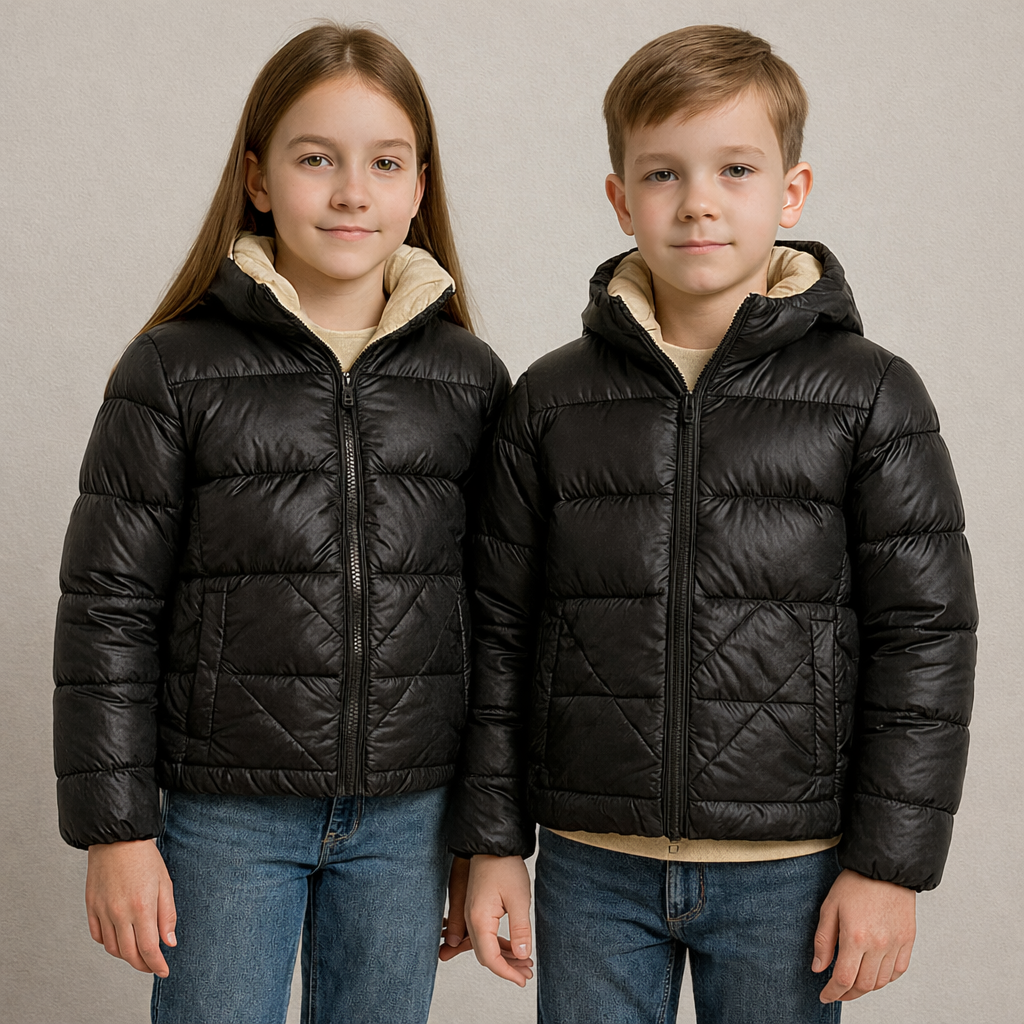 🖤 Piumino unisex P509 TOO BE TOO