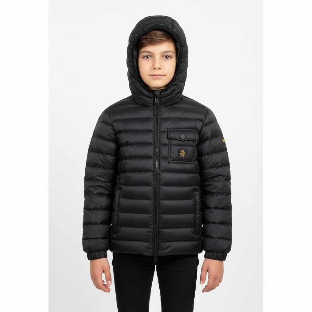 RefrigiWear Piumino Sorona® RW794 Nero/Beige Nabuk 🧥✨
