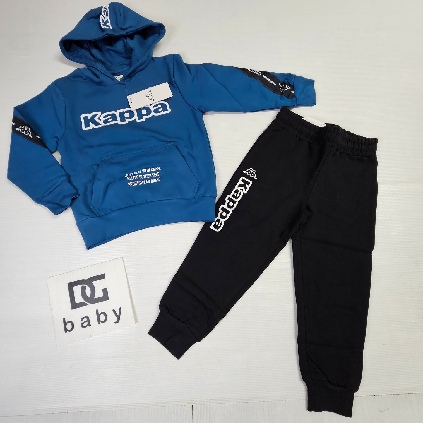 👦 Tuta Kappa Bimbo Blu Invernale