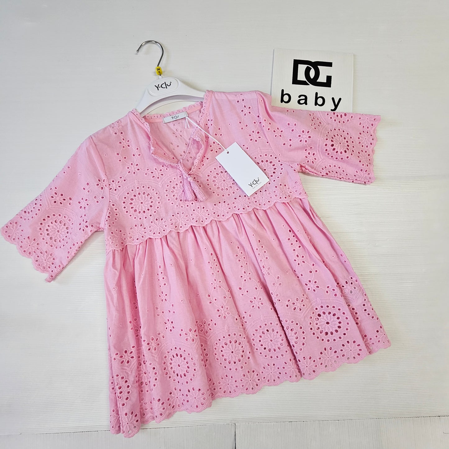 camicia caftano ragazza Y19110 Y-CLU