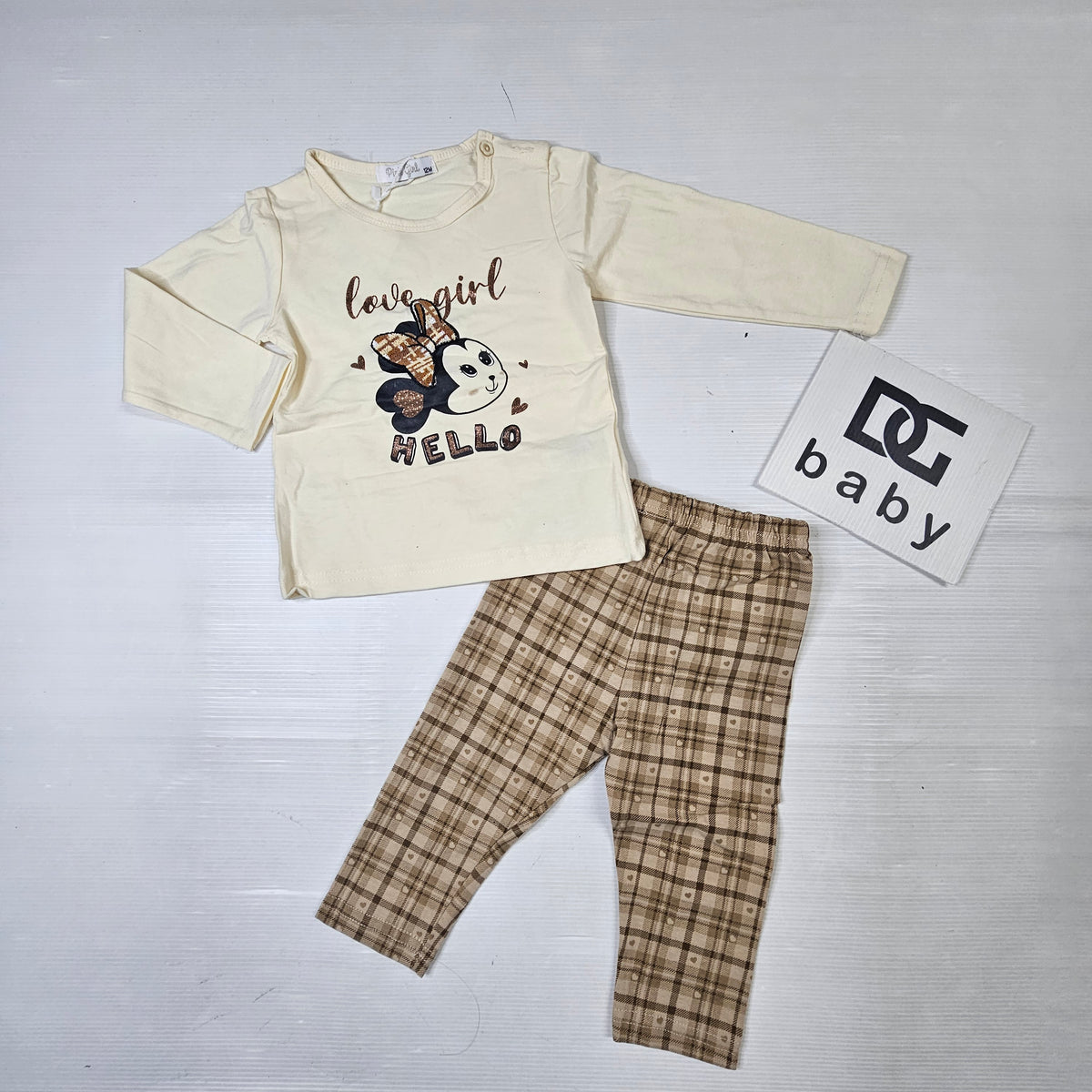 Completo Neonata Love Girl