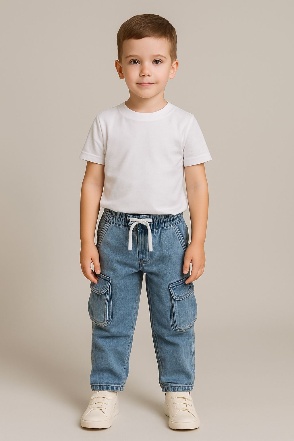pantalone jeans CARGO BOY