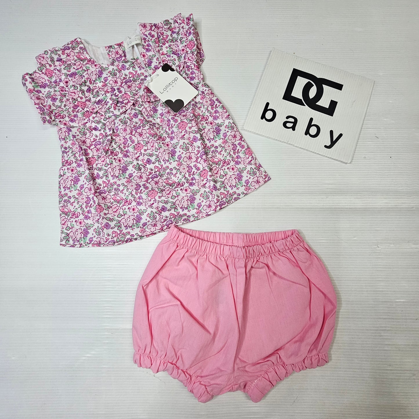 Completo Bloom Baby Rosa