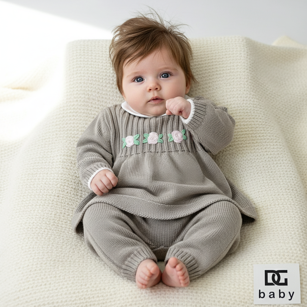 🌸 Completo “Rosellina Chic” – Nazareno Gabrielli