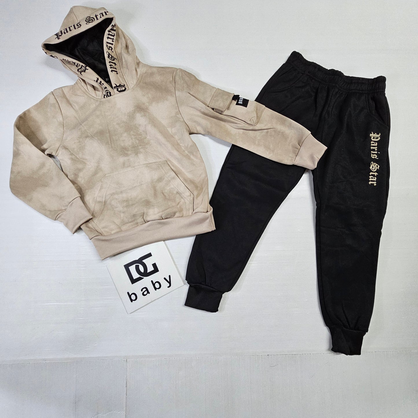 π₯ Paris Star Hoodie Set β Ragazzo