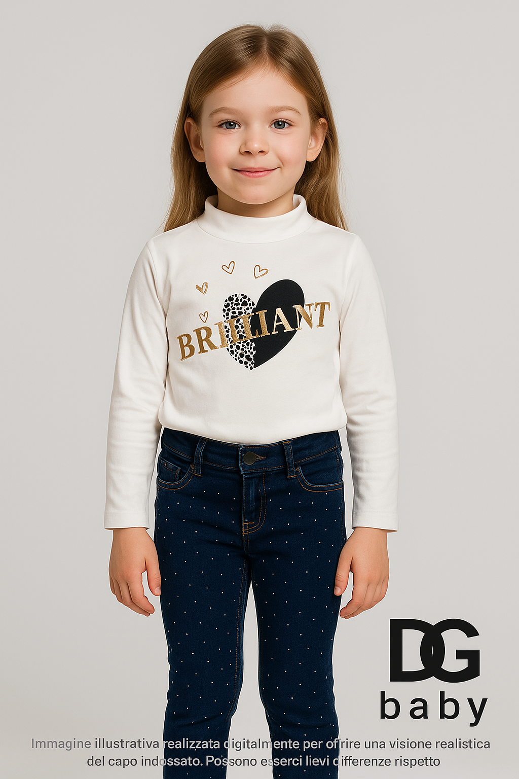 jeans bambina ragazza CIELO STELLATO