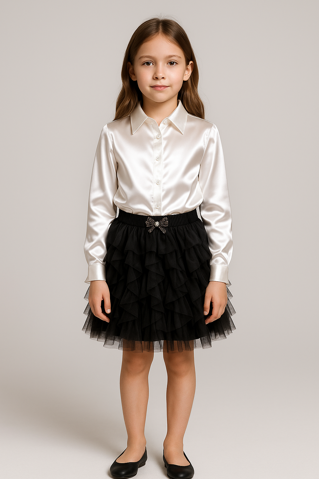 camicia ragazza MG056