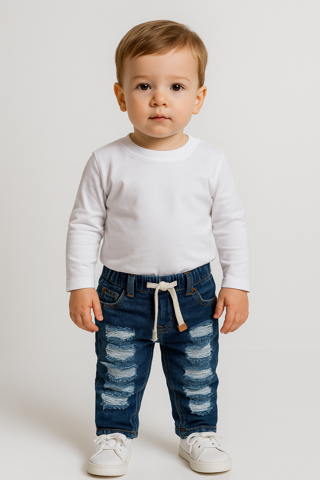 jeans neonato ALTA LINEA STRAPPI