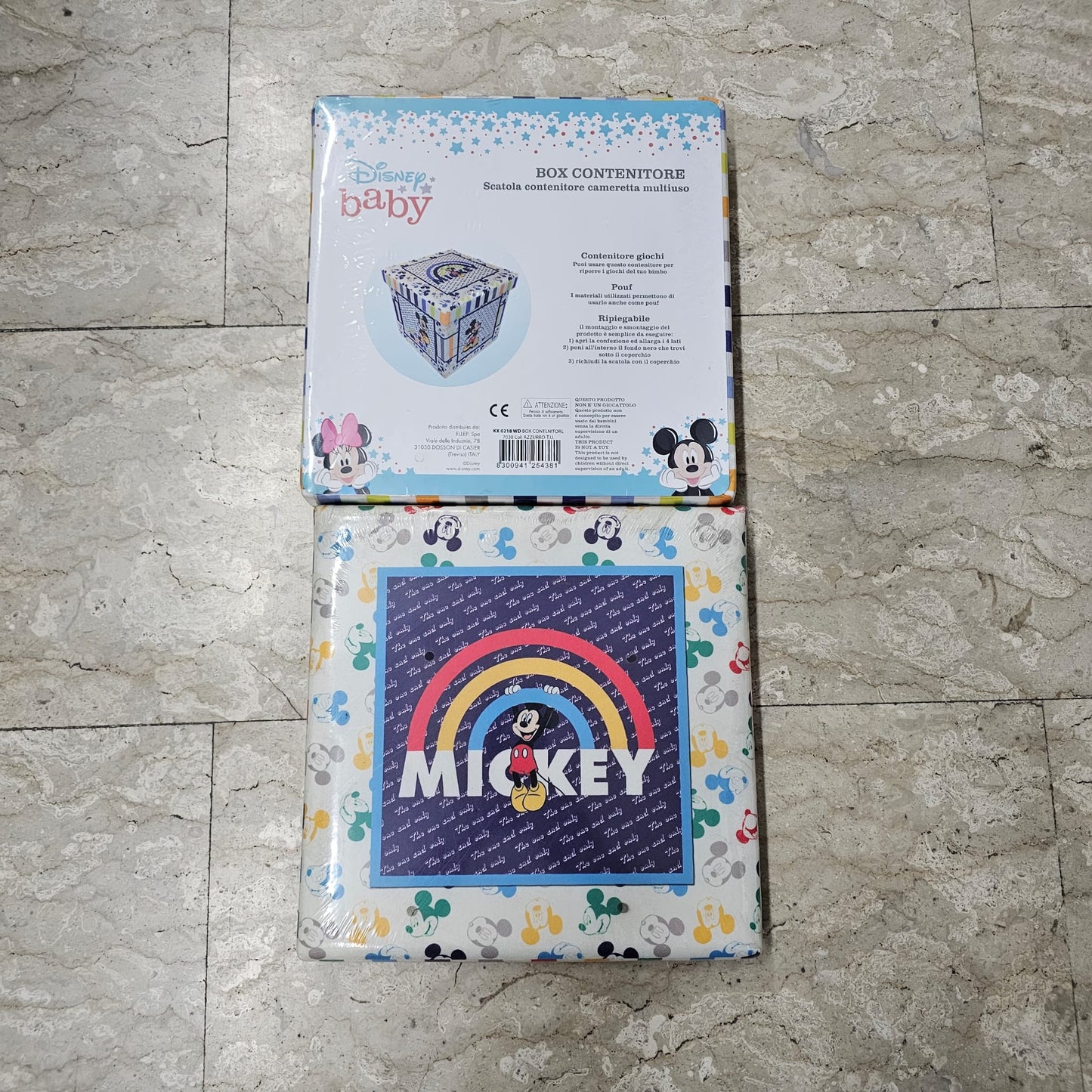 π Box Contenitore Disney Baby Mickey / Minnie π