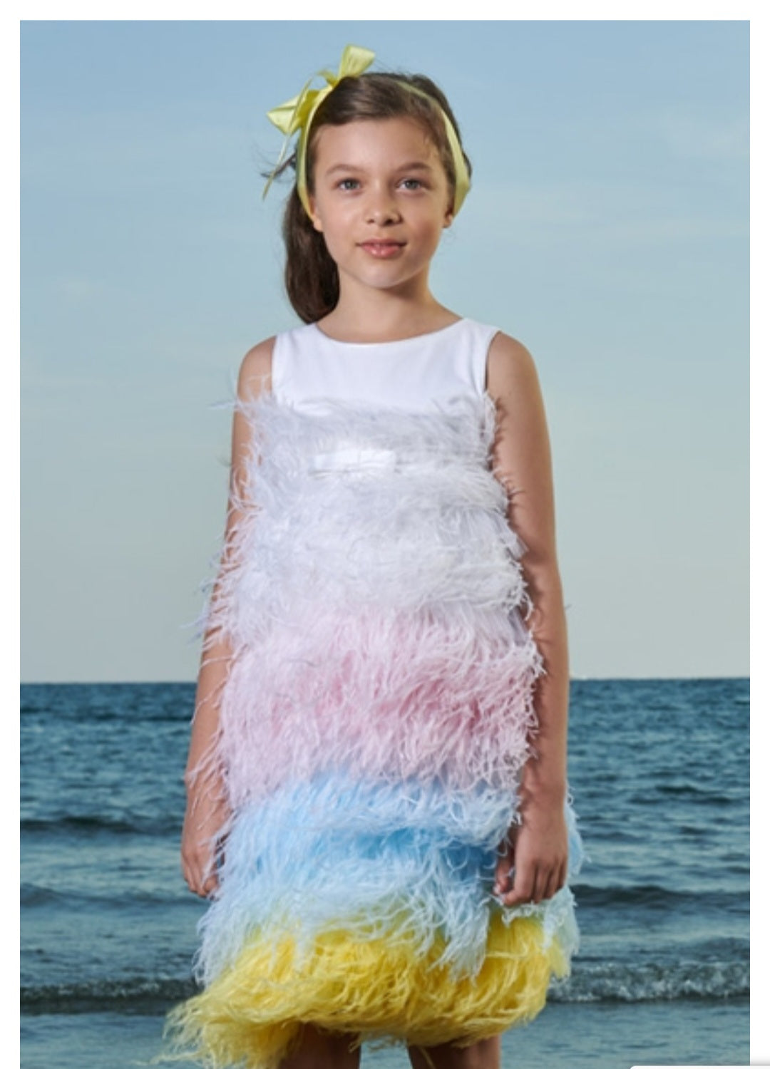 vestitino ragazza G1284 STEFANO CAVALLIERI