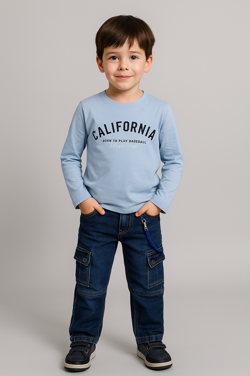 ALTA LINEA β Jeans Cargo Denim π