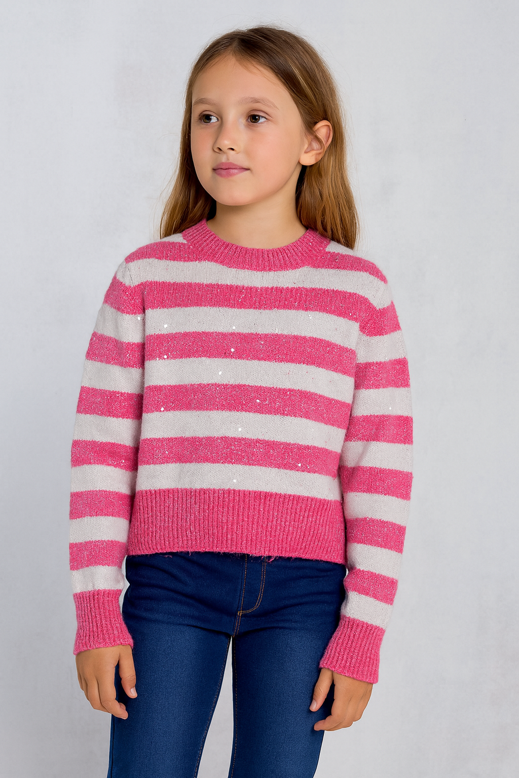 💖 Maglione “Scintilla Rosa”