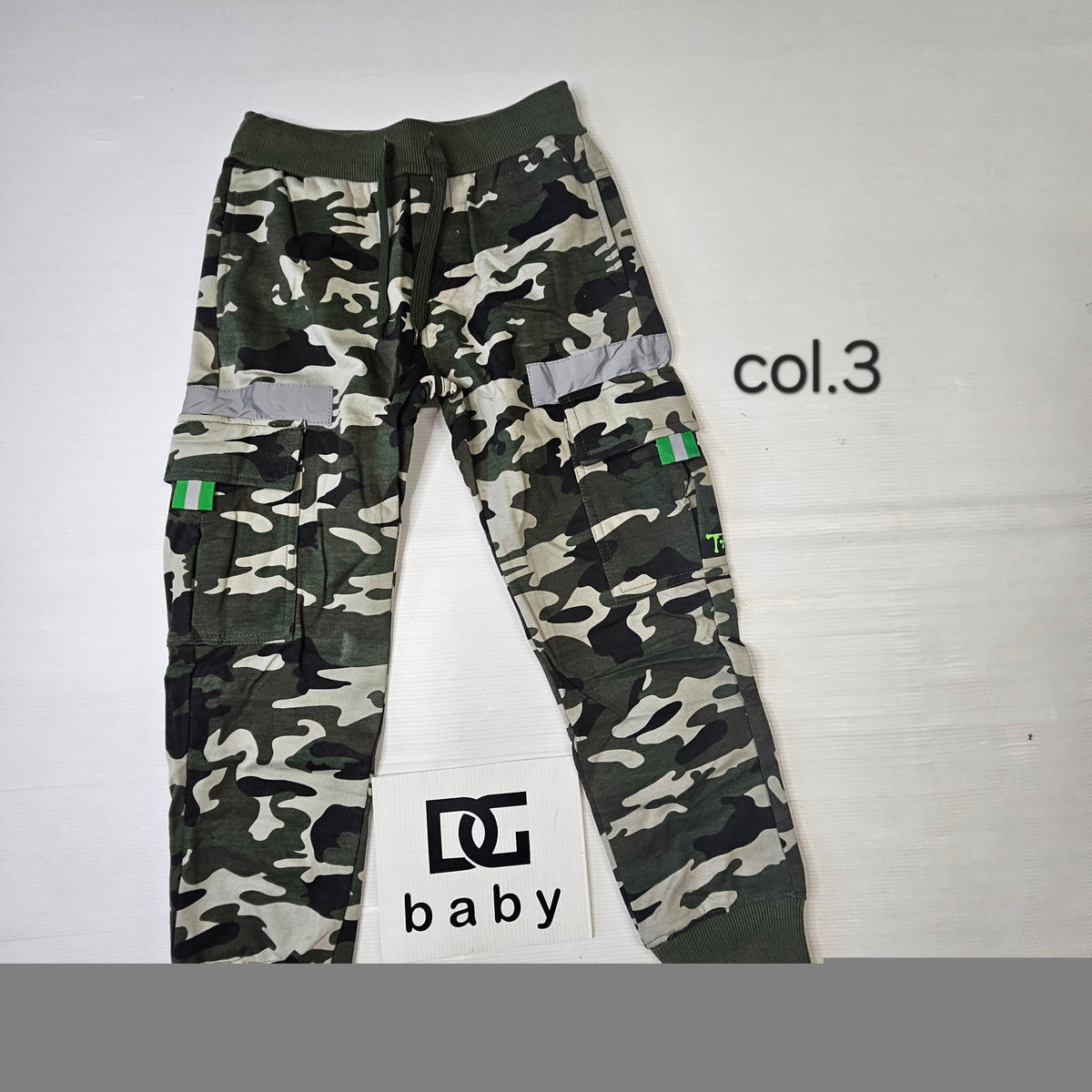 Pantalone Cargo Ragazzo Military