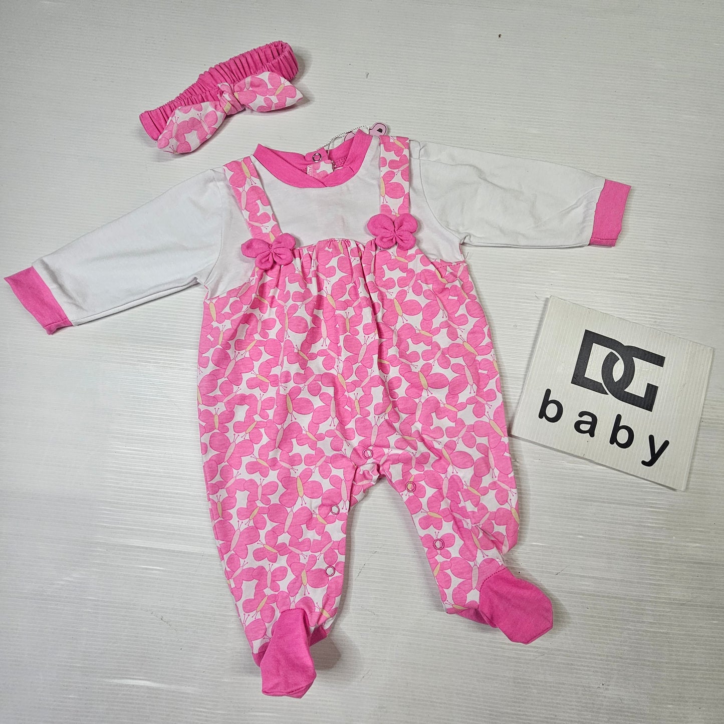 π Tutina neonata con fascia abbinata β FC8559 πΆπ