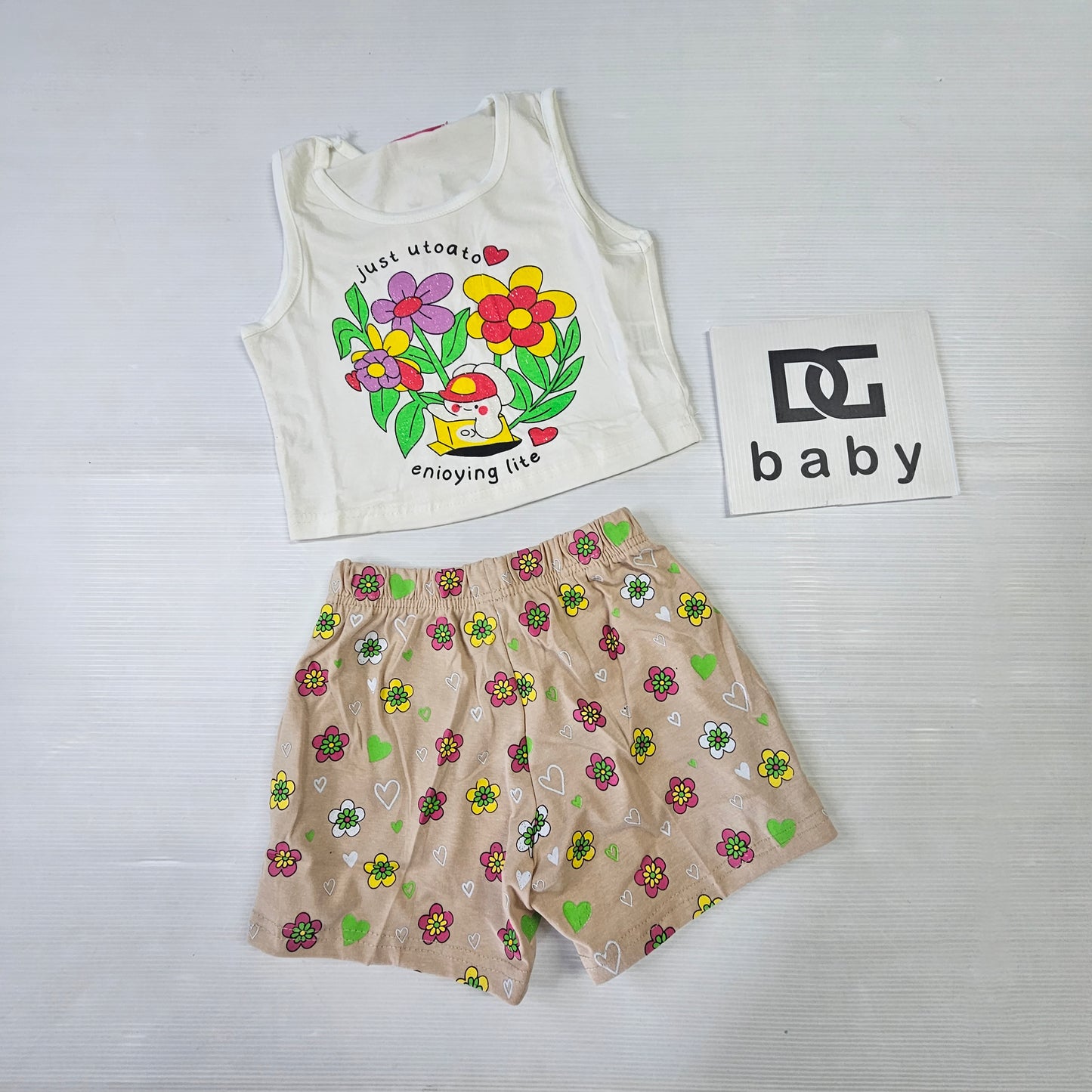 completo JUST FLOWERS