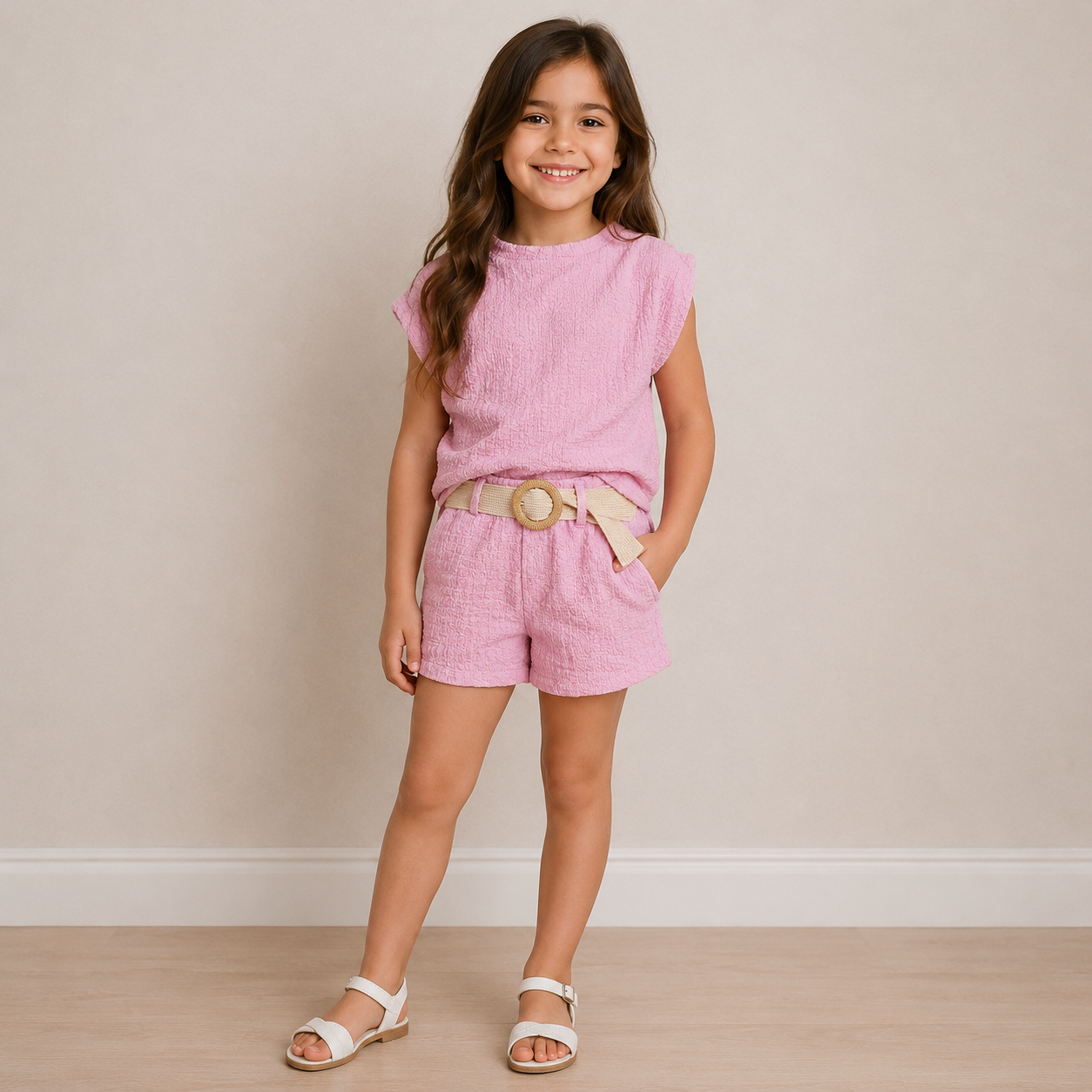 Completo Ragazza Candy Breeze – Rosa Pastello