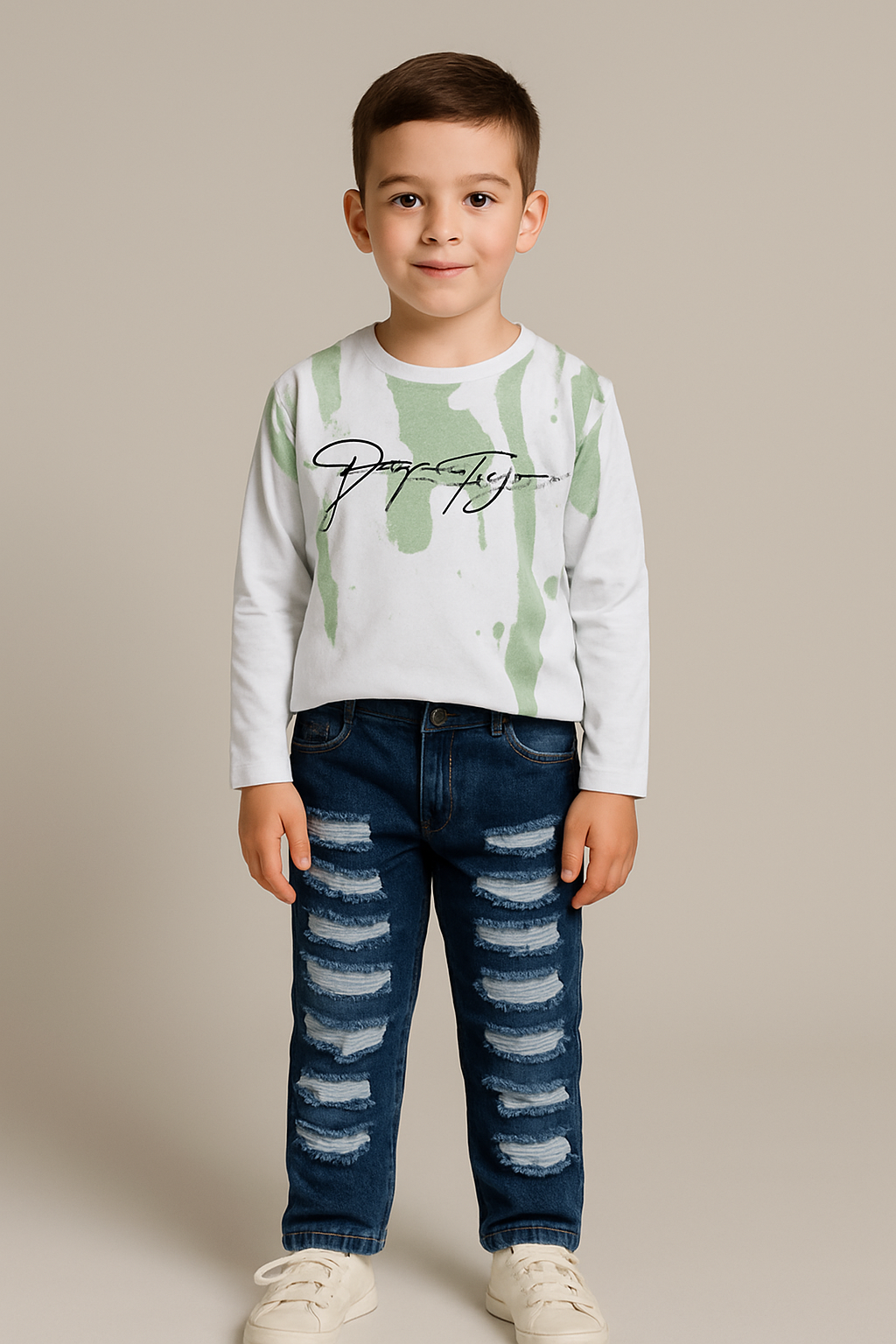 pantalone jeans BOY STEFANO