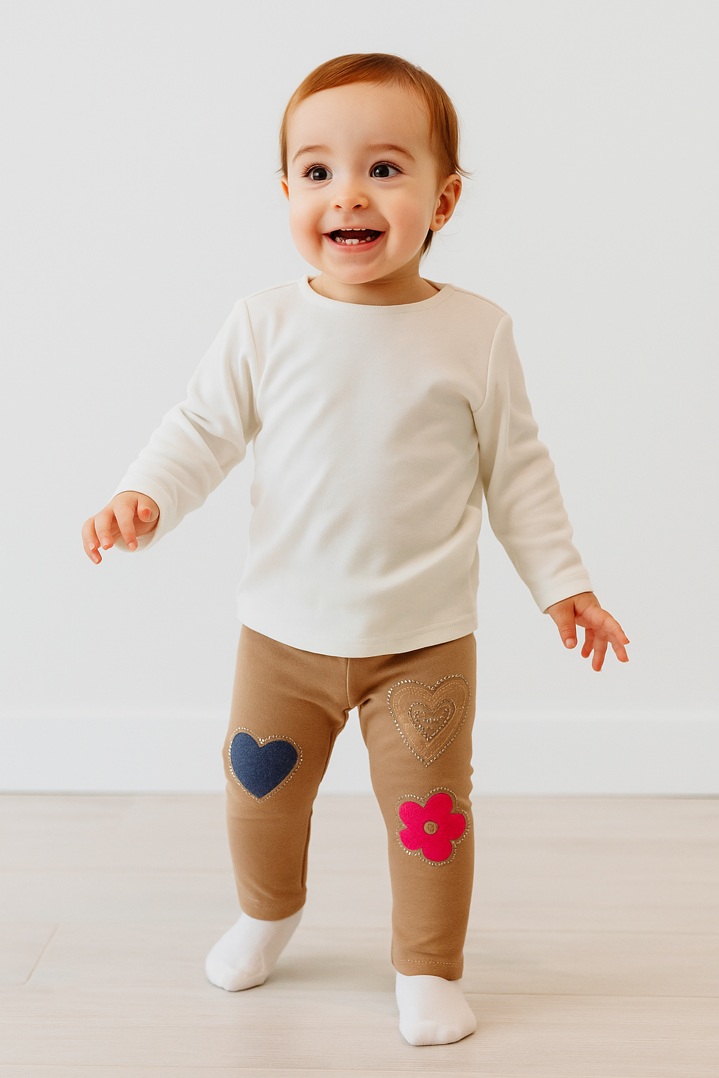 LEGGINGS CUORI E FIORI ππΈ