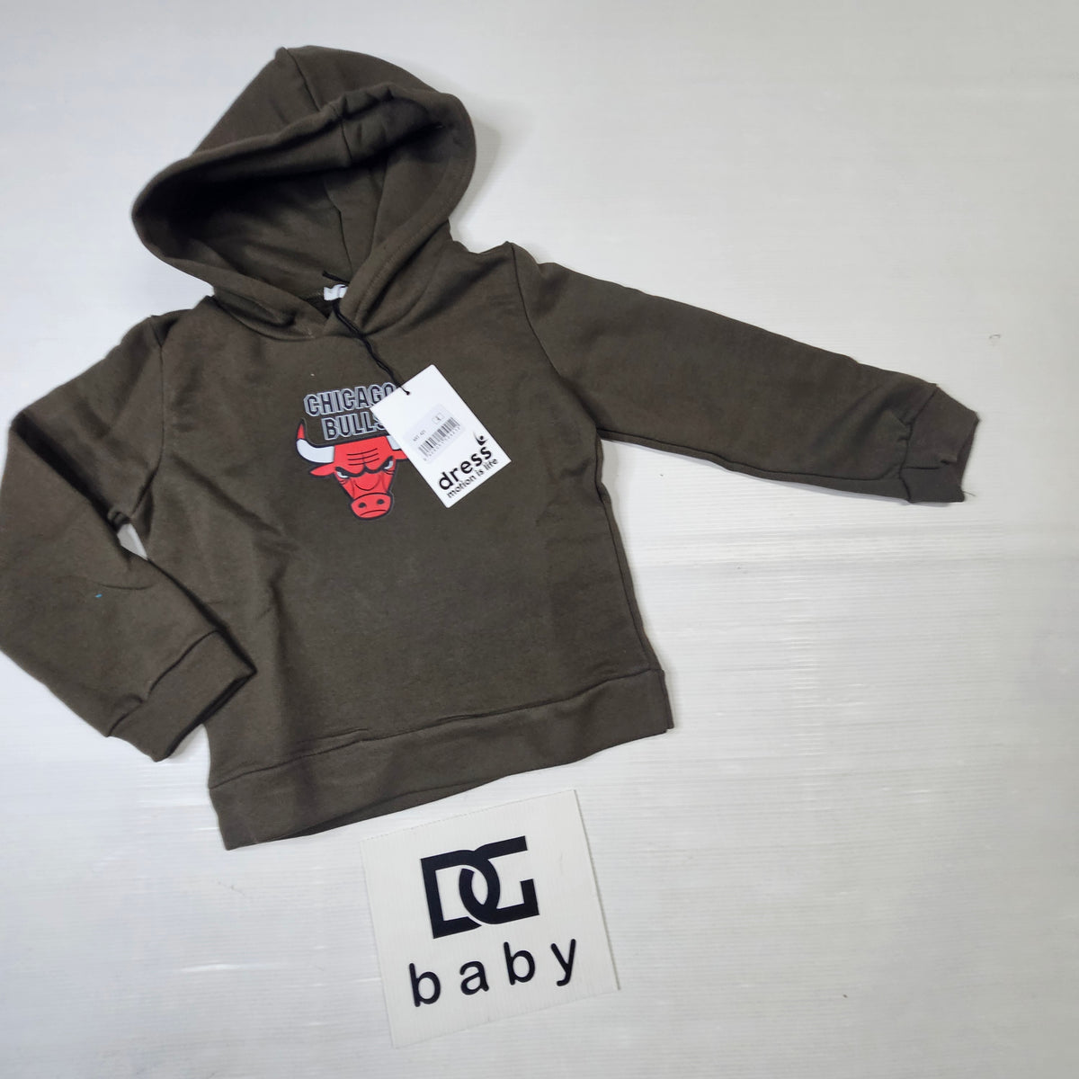 Felpa Bambino Chicago con Cappuccio