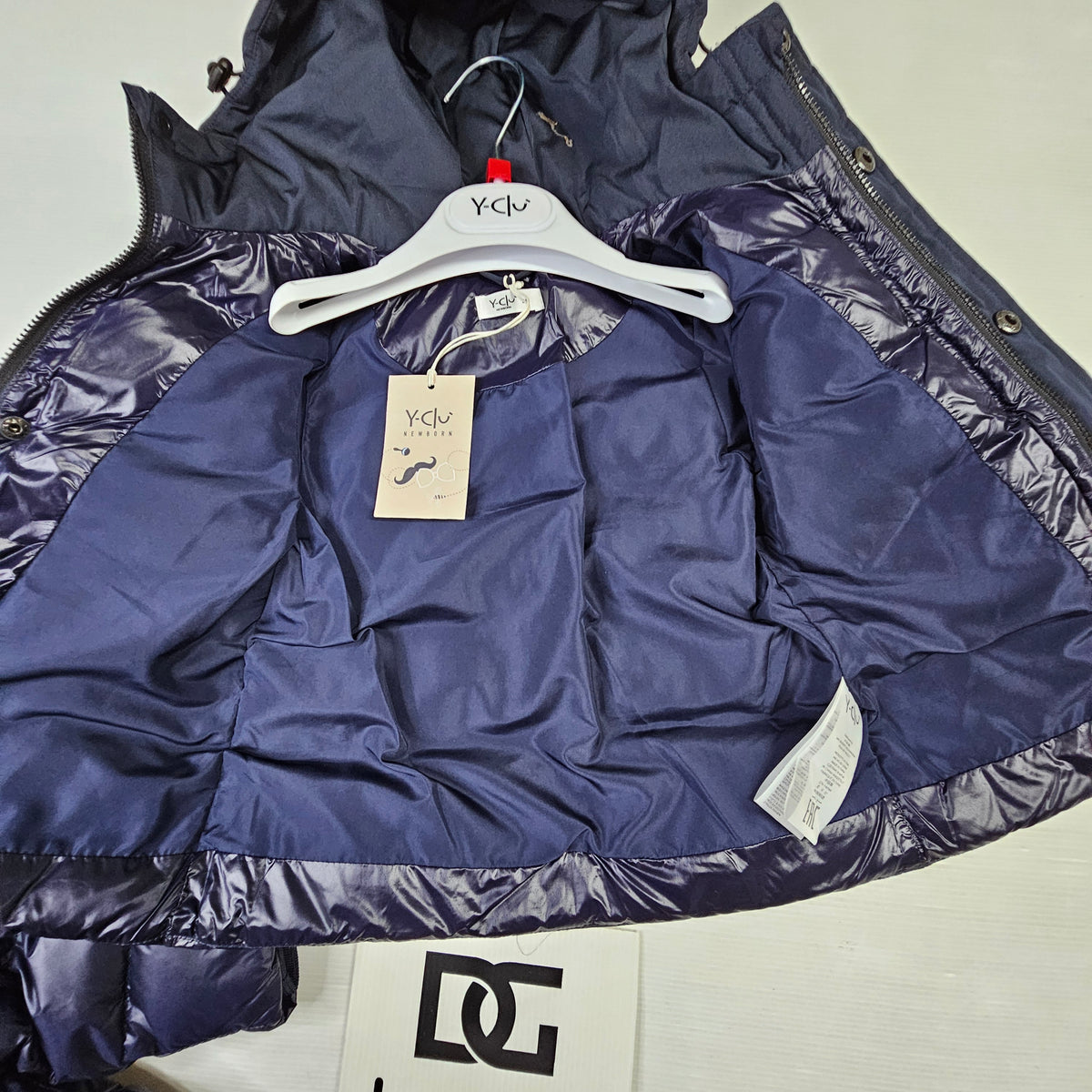 Piumino neonato “Blu Orso” 🧸💙