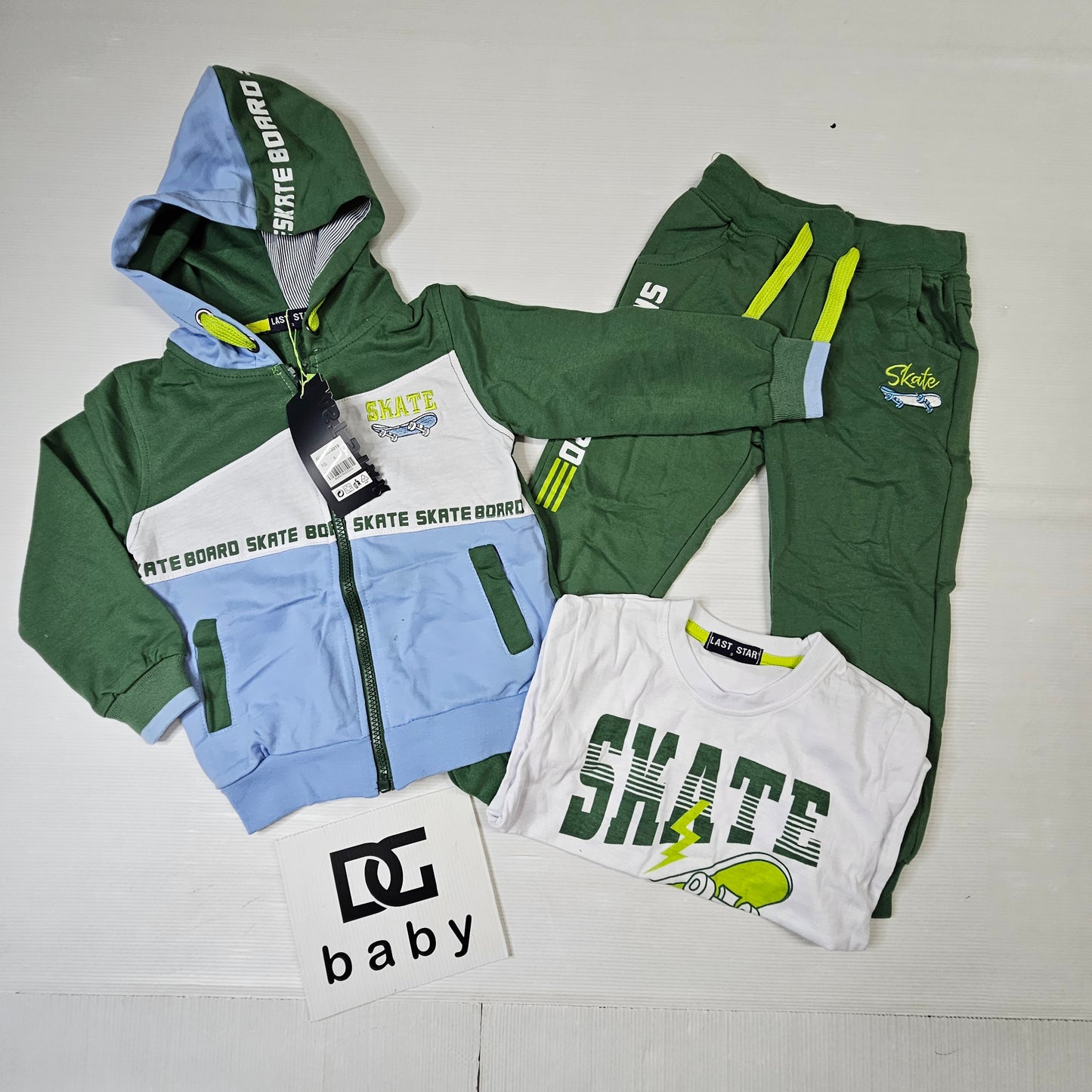 Completo “Skate Vibes” 🛹💚💛