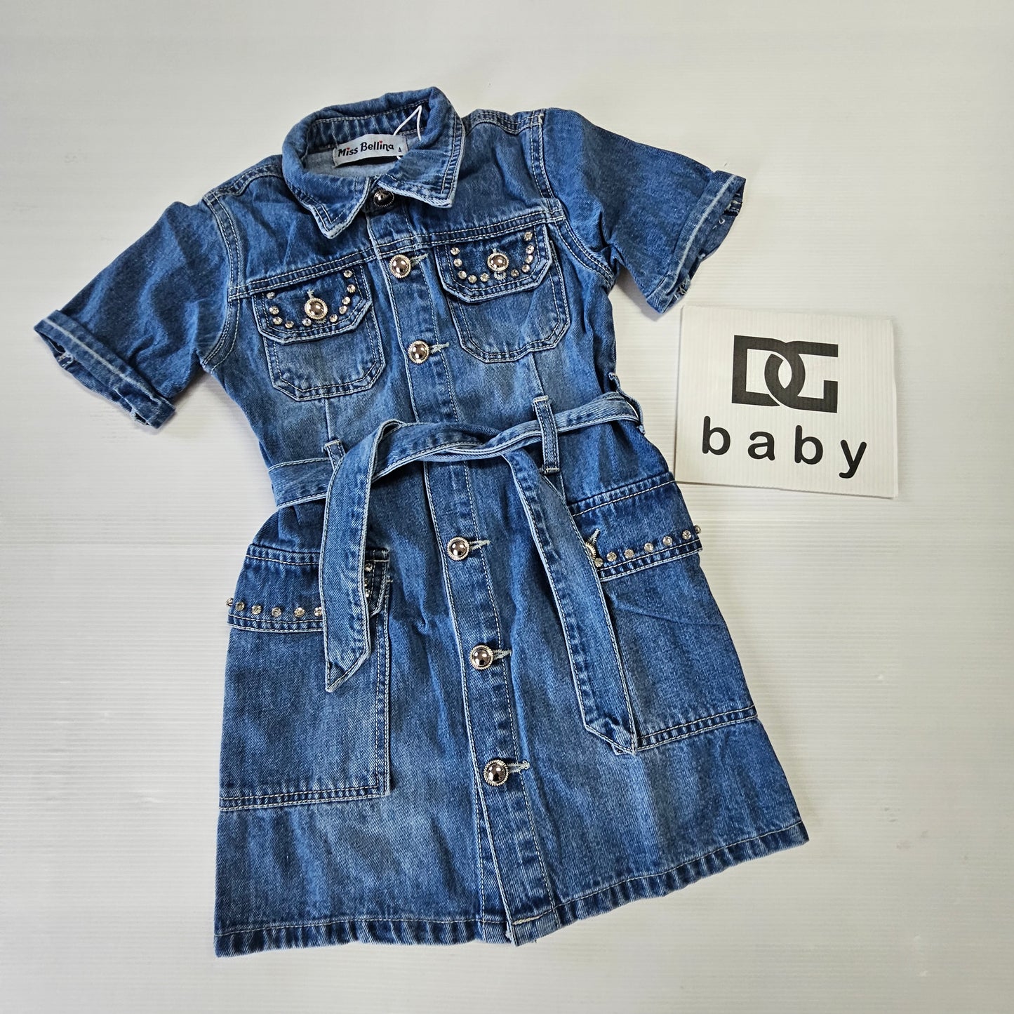 vestitino JEANS STRASS
