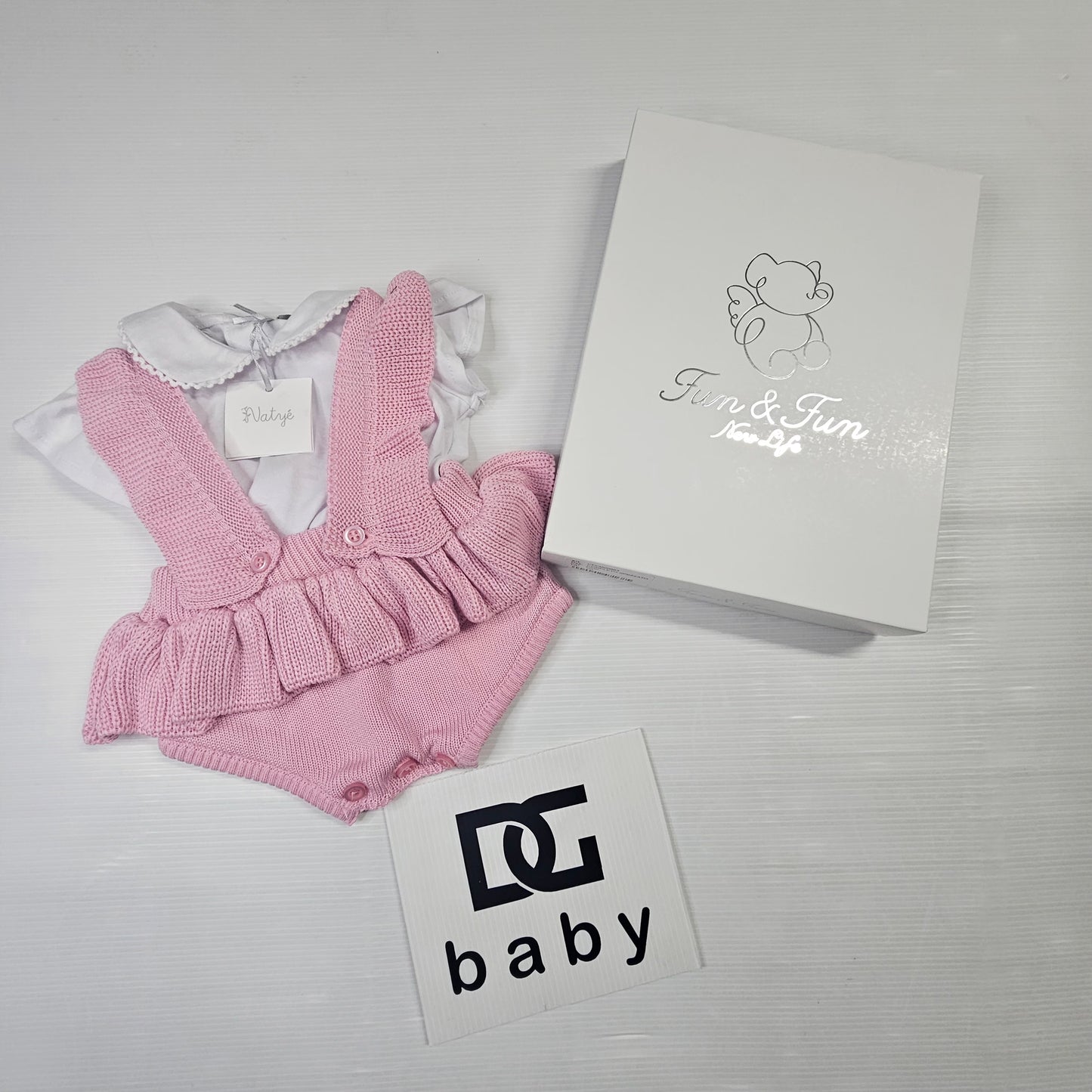 pagliaccetto con maglietta filo FUN FUN NEW LIFE GIRL 00809