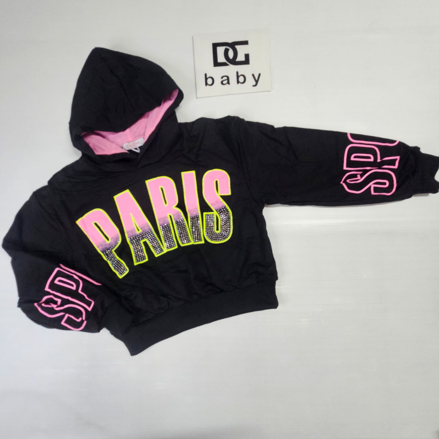 felpa cappuccio PARIS