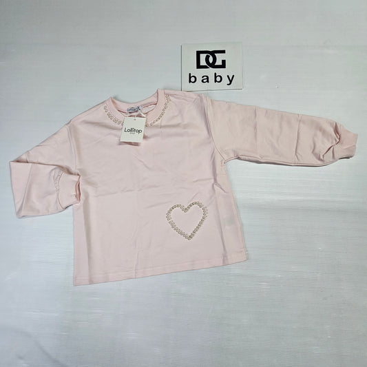 Felpa CUORE in cotone