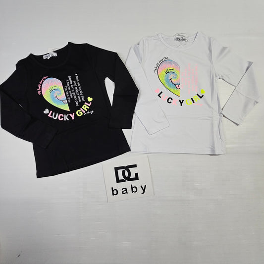 maglietta LUCKY GIRL