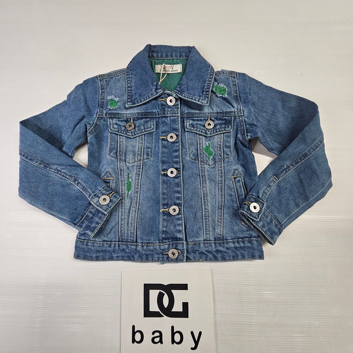 giubbino jeans GREEN GIRL