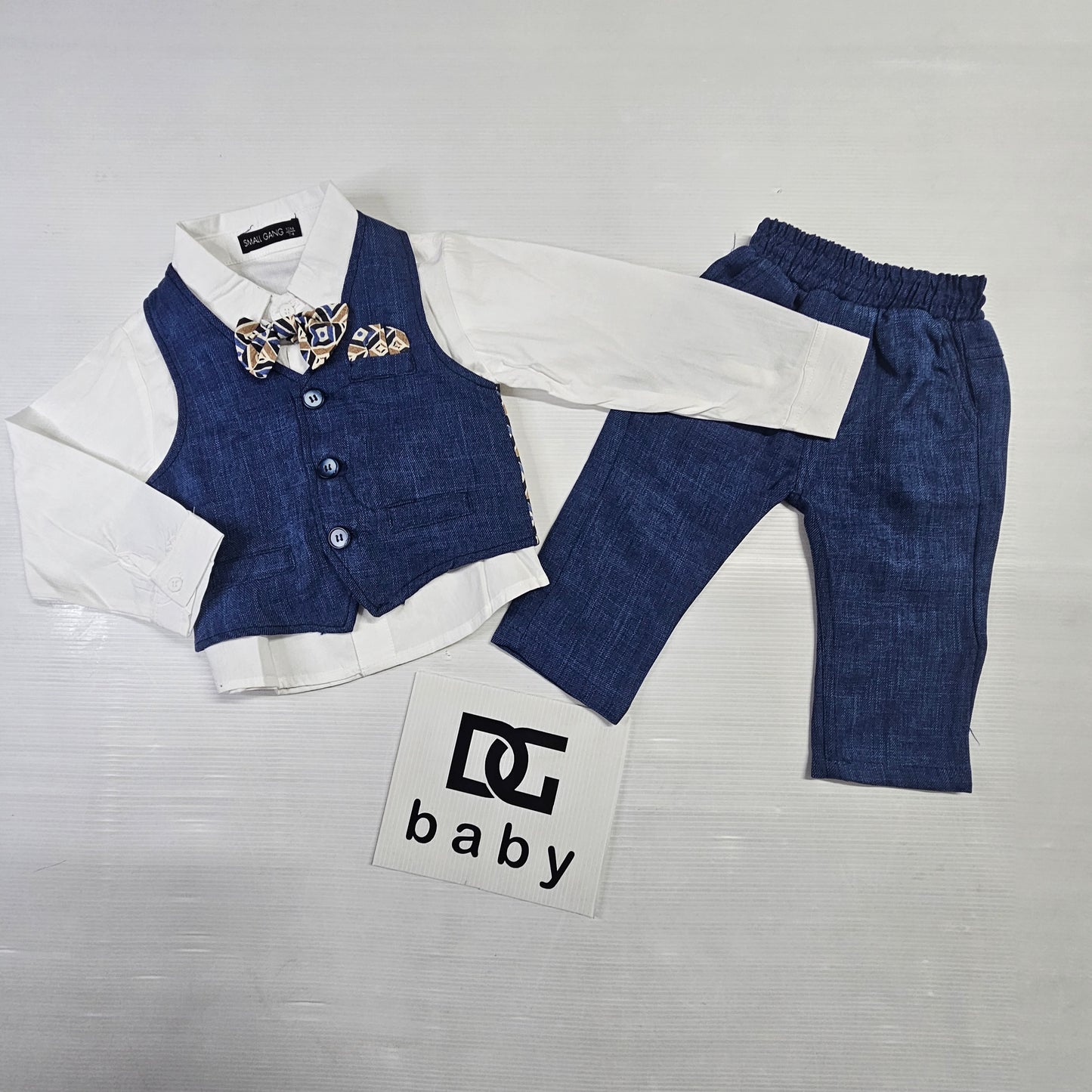 completo neonato F8224 SMALL GANG