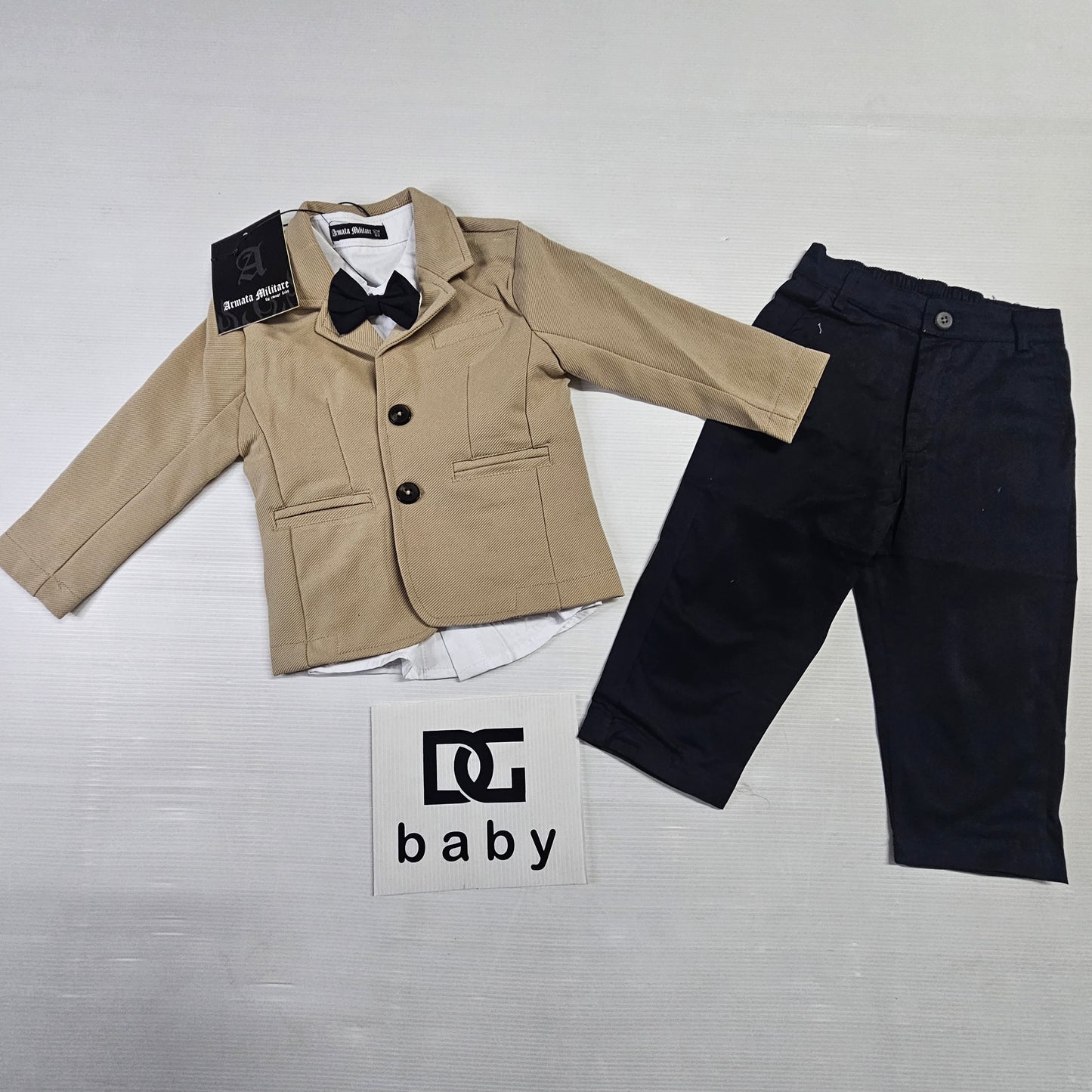 completo neonato FAUSTO ARMATA MILITARE