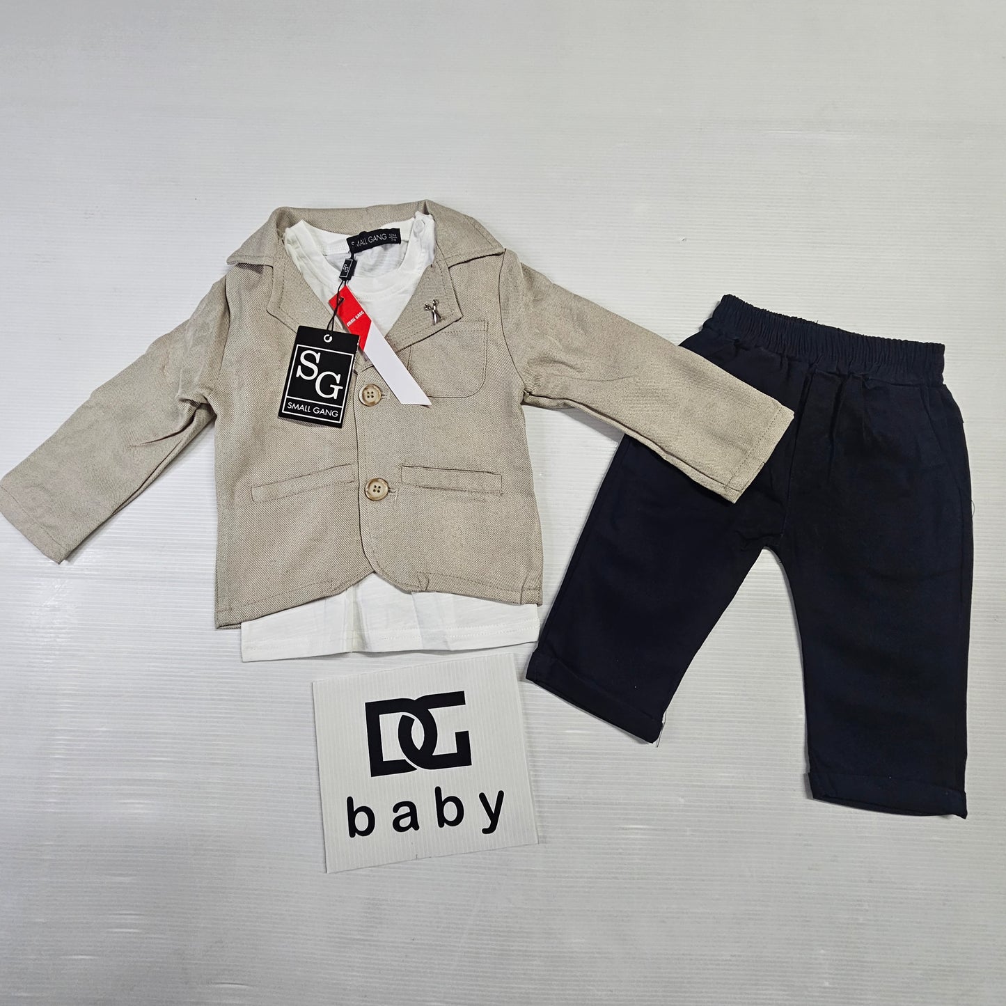 completo neonato F-GIACCA SMALL GANG