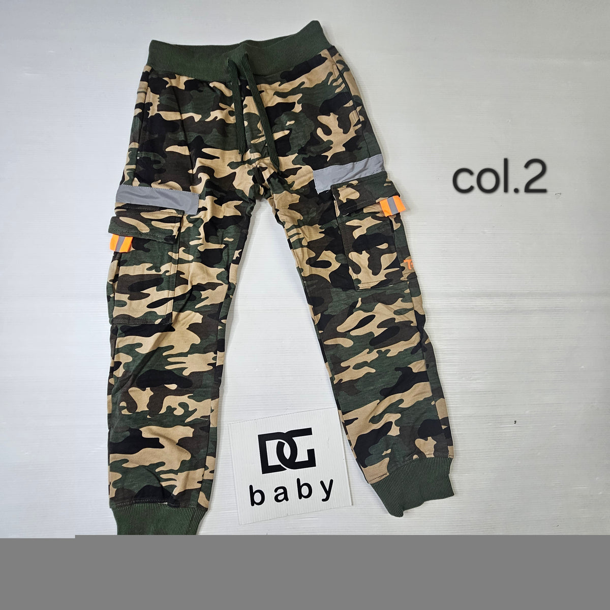 Pantalone Cargo Ragazzo Military